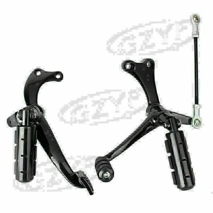 Fitward Controls Complete Kit with Pegs for Harley Sportster 883 (2004-2023)