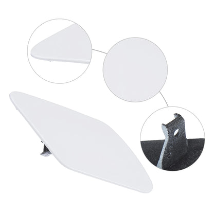 Front Right Washer Nozzle Cover Cap for Porsche Cayenne (2011–2018) No. 95862830200 White