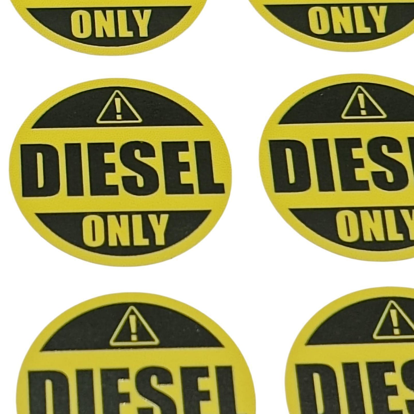 Diesel Only Sticker for Cars