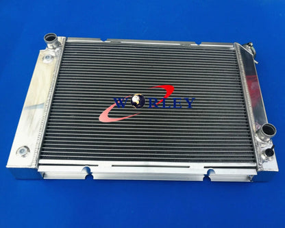 3 Row Aluminum Radiator with Fans for Pontiac Fiero (1984–1988)