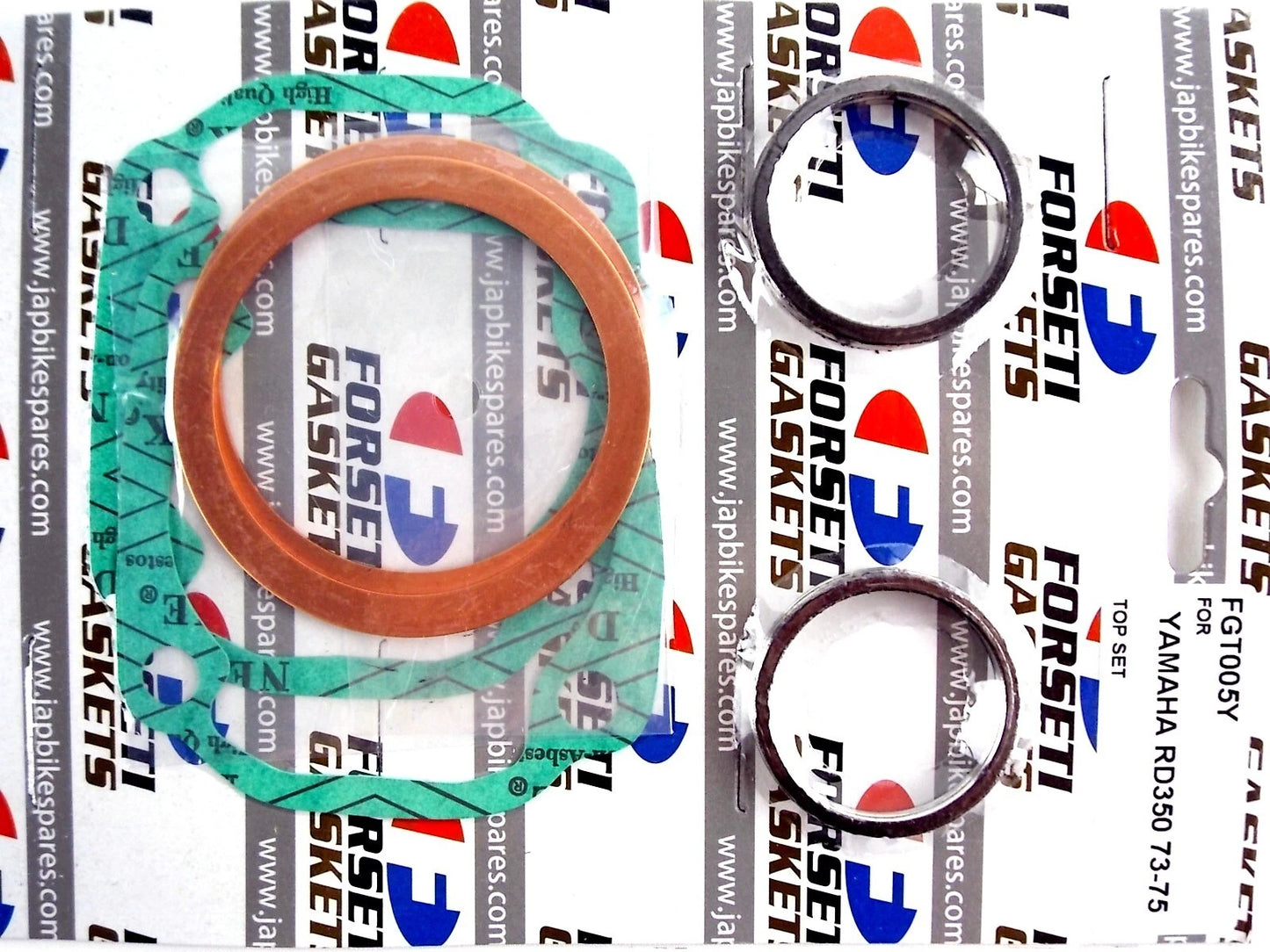 0.5mm O/S Piston Set & Gasket Kit for YAMAHA RD350 (1973-1975)