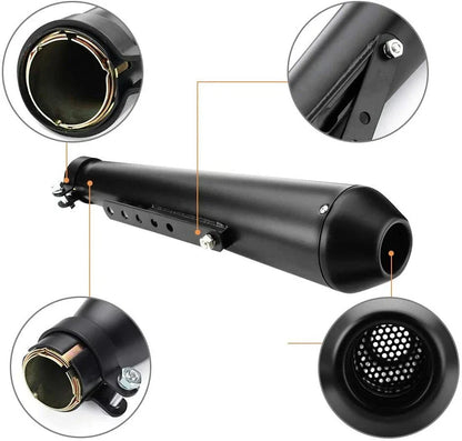 Universal Motorcycle Exhaust Pipe Muffler Bracket for Cafe Racer