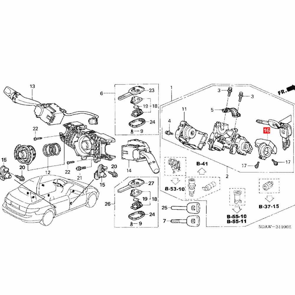 Immobilizer Module for Honda Accord (2006–2007)