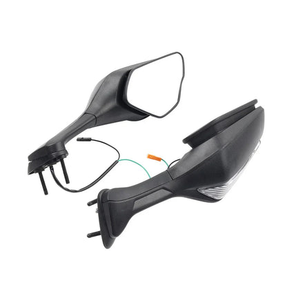 Side Rear View Mirrors w/ Turn Signals for Honda CBR1000RR (2017-2024)