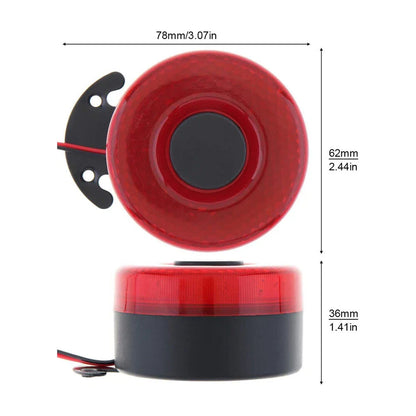 12V-24V Waterproof Back-up Alarm Buzzer Siren 105dB