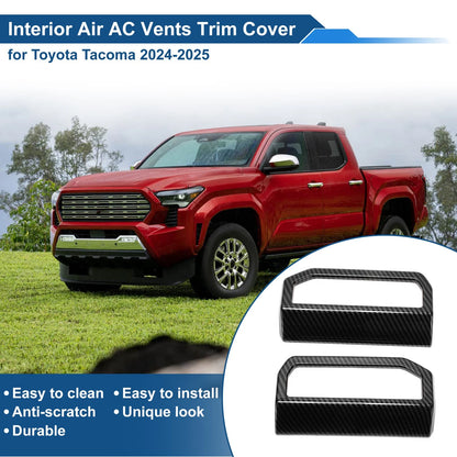 Air Condition Outlet Vent Trim Cover Frame for Toyota Tacoma (1Pair)