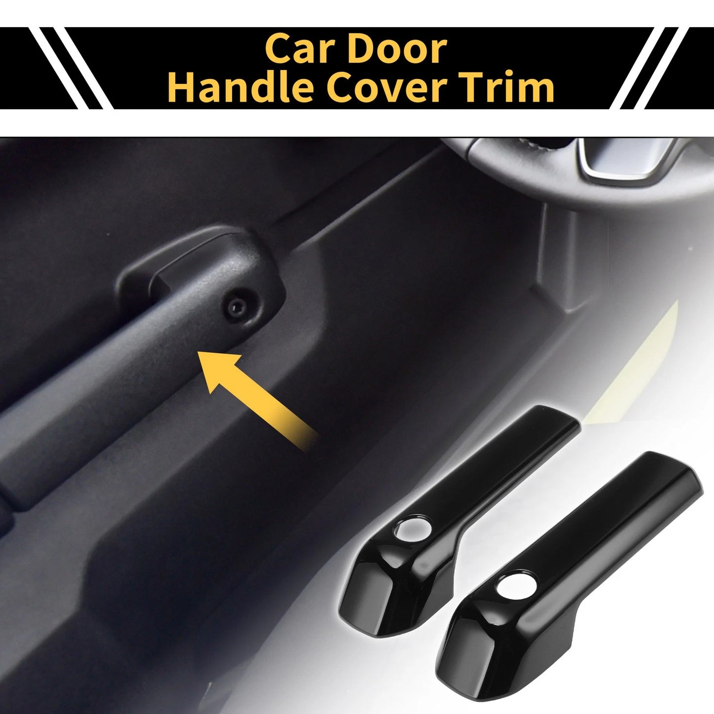 2X Car Door Bowl Handle Trim for Suzuki Jimny (2018–2023)
