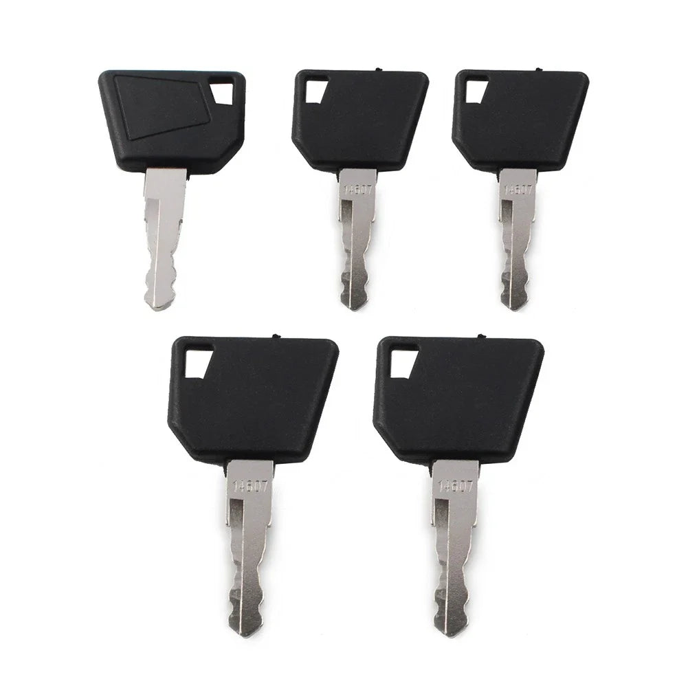 5 x Ignition Keys for JCB Caterpillar Dynapac Volvo (Various Years)