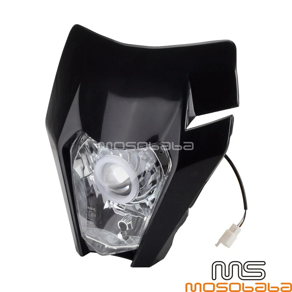 Front LED Headlight w/DRL Projector for KTM XCW EXC 300 450 501 690 (2017-2023)