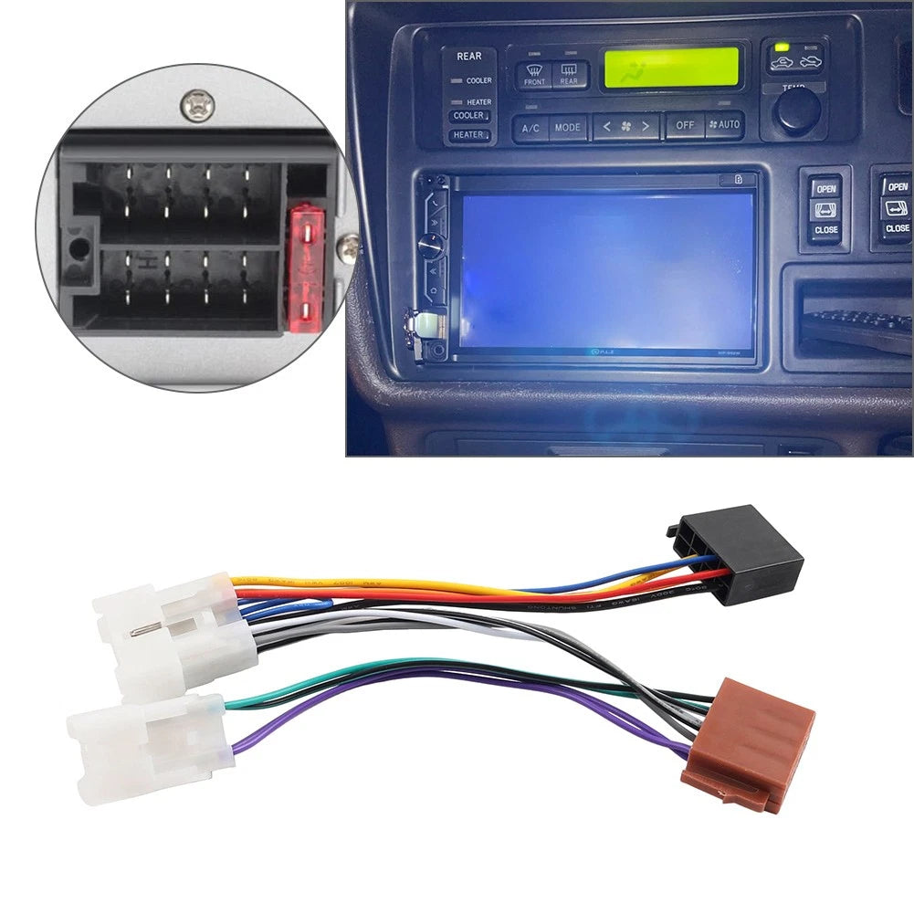 ISO Wiring Harness Radio Plug Connector Adapter for Subaru Outback (2000–2023)