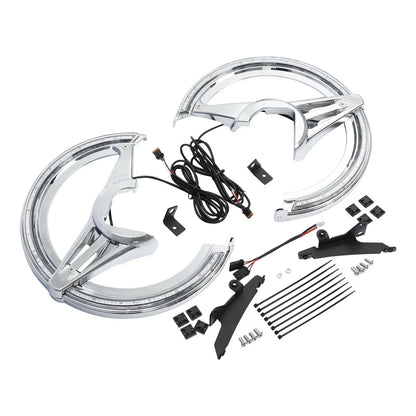 Brake Rotor Covers LED Lights for Honda Goldwing 1800 (2018-2025)