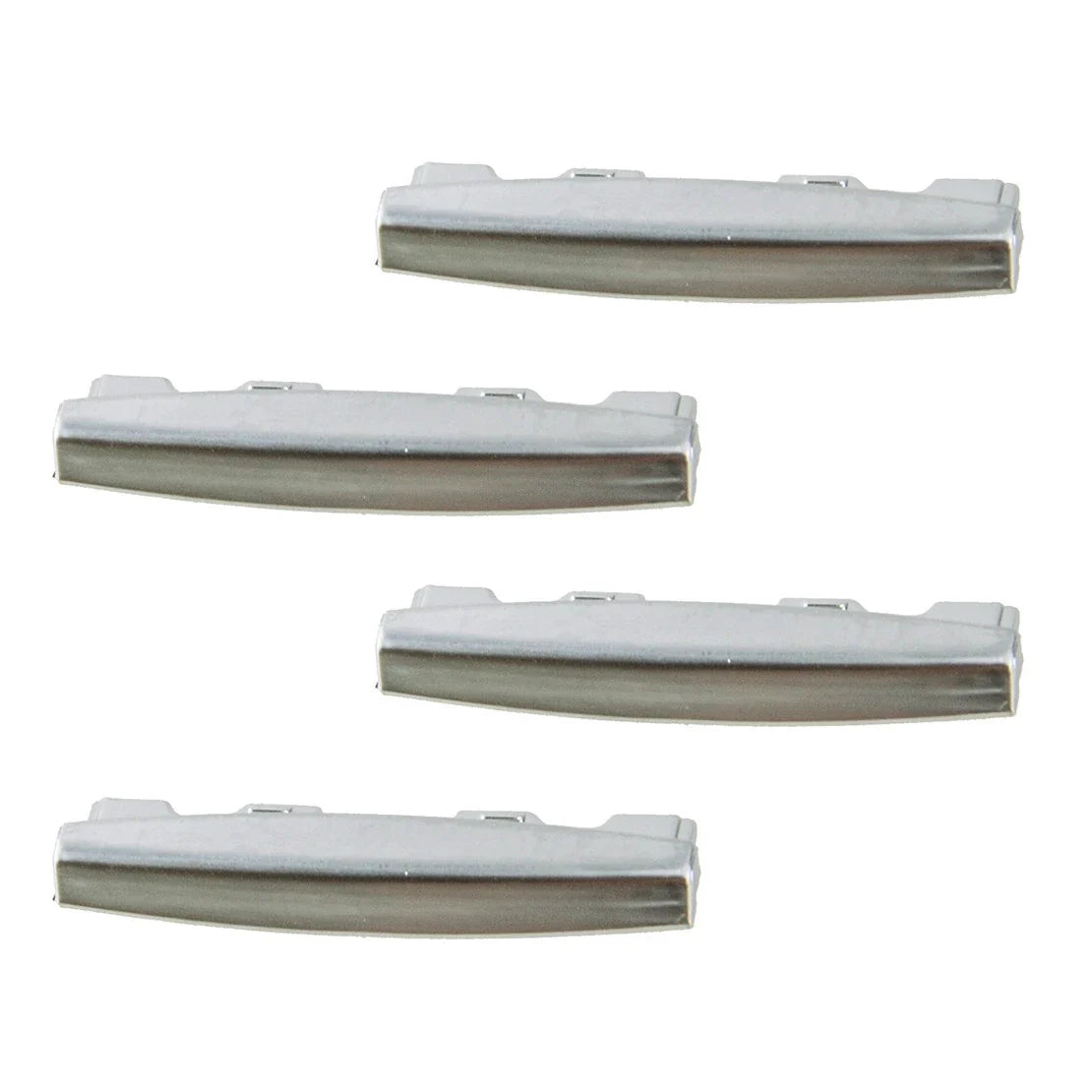4x Chrome Trim Air Vent Paddle for BMW X5 X6 F16 F86 (2014-2020)