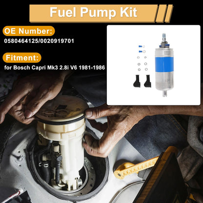 Fuel Pump for Mercedes-Benz 190E L4-2.3L (1985–1988) Replaces 0580464125