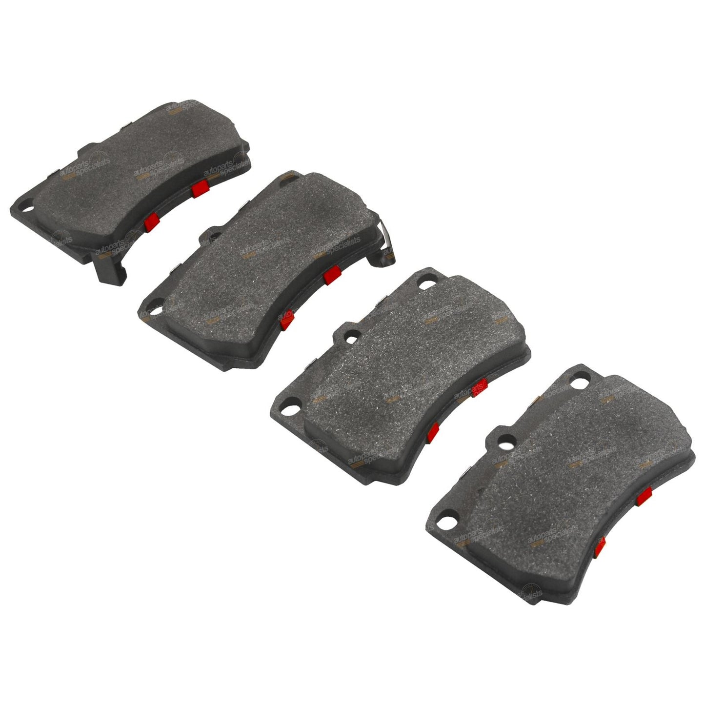 Set of 4 Brembo Front Disc Brake Pads for Ford Festiva (1994–2000)