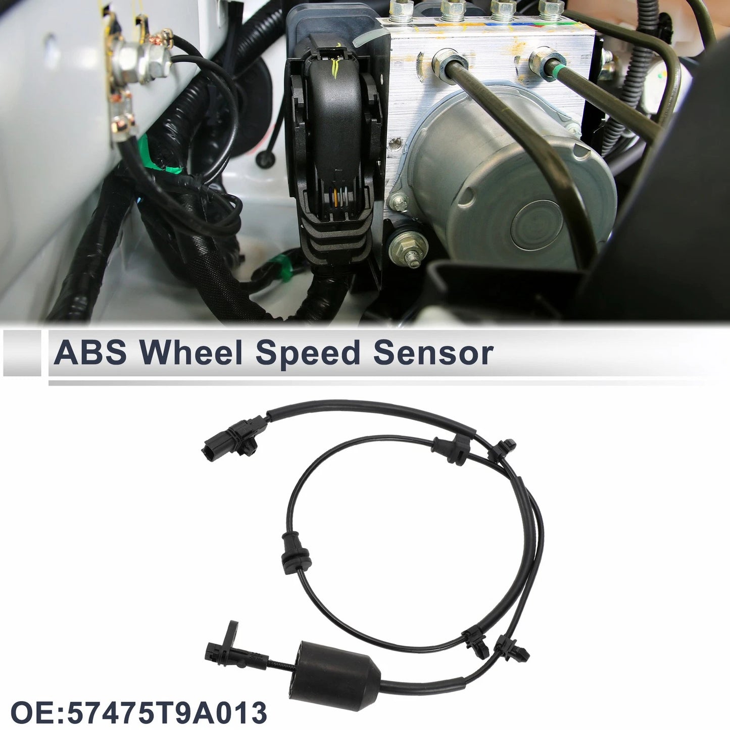 ABS Wheel Speed Sensor No. 57475T9A013 for Honda City (2014–2019) Rear Left