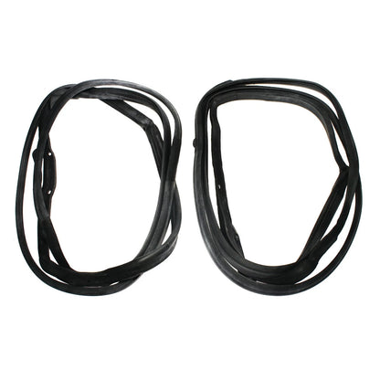 Set of 4 Rear Door Weatherstrips for Mercedes-Benz W126 Sedan (1979–1991)