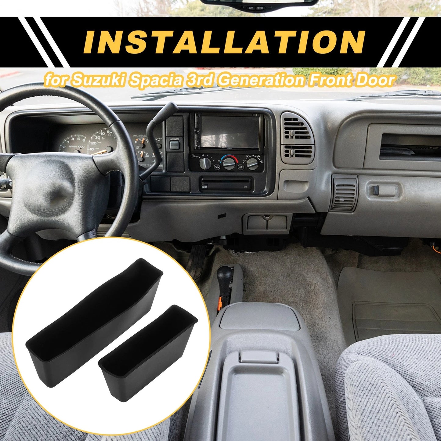 Center Console Armrest Organizer Tray for Suzuki Spacia (2016–2023)