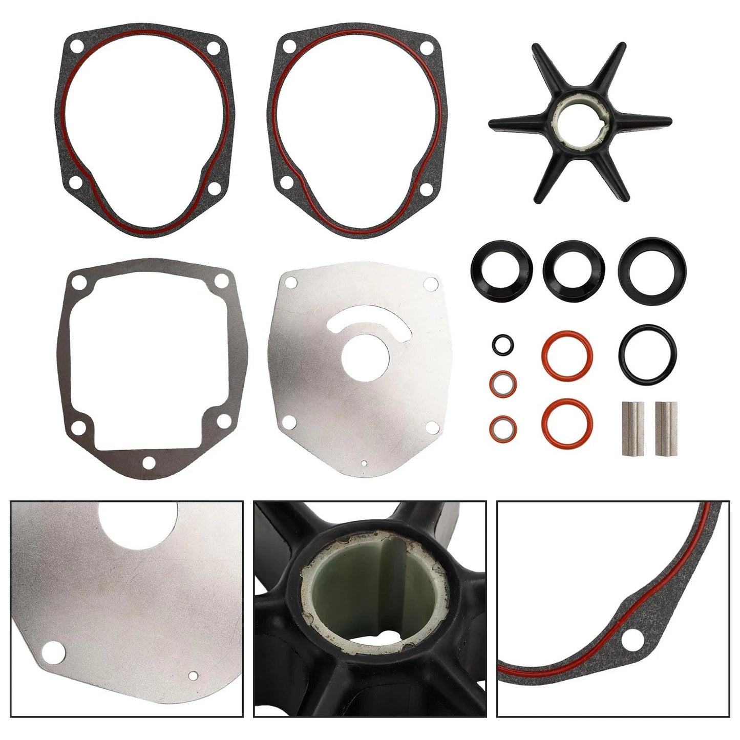 Water Pump Kit for Mercury Mercruiser Alpha One Gen 2 (40-250 HP) 47-43026Q06
