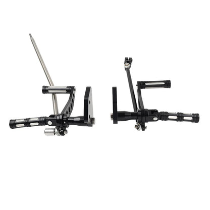 BLK Forward Controls Footpegs for Harley Dyna Low Rider (2000-2012)