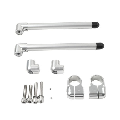 33MM Cafe Racer Clip-On Handlebar for Universal Motorcycle (7/8")