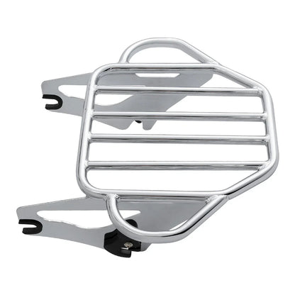 Chrome Luggage Rack Docking Kit for Harley Touring Road King (2009-2013)