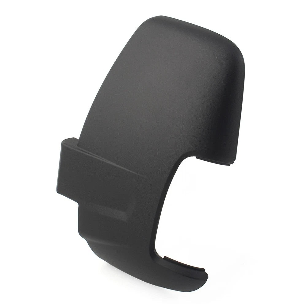Left Rearview Door Wing Mirror Cover for Ford Transit MK8 (2014–2021) Black