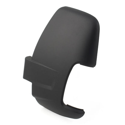 Left Rearview Door Wing Mirror Cover for Ford Transit MK8 (2014–2021) Black