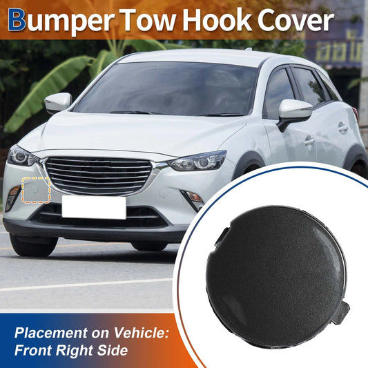 Tow Hook Cover for Mazda CX-3 (2016–2021) No.D10J50A11A Machine Gray