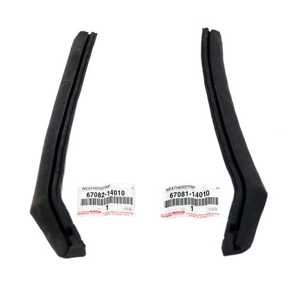Set of 2 Quarter Window Glass Weatherstrip for Toyota Celica (1971–1977)