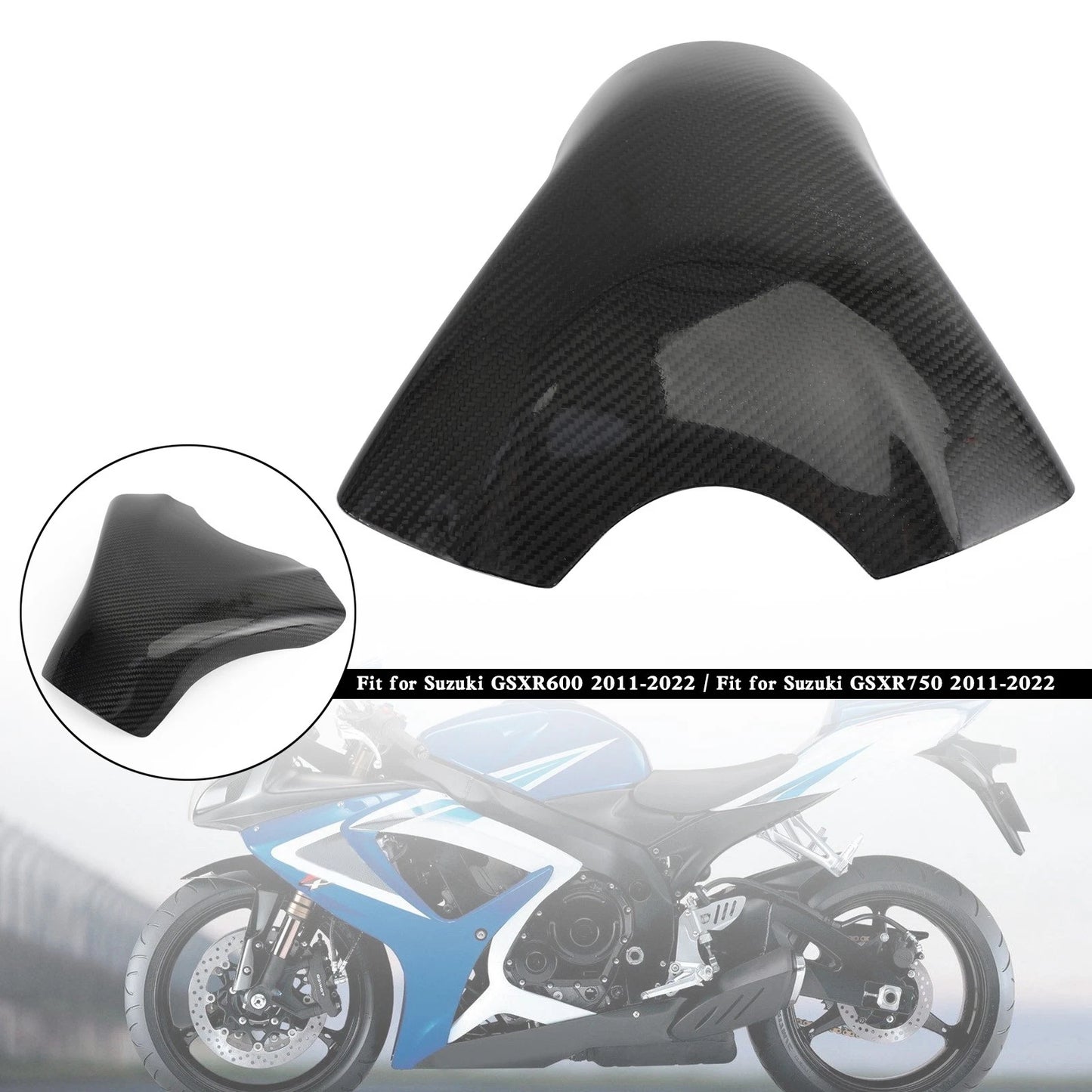 Carbon Fiber Tank Cover Fairing for Suzuki GSXR600 GSXR750 (2011–2025)