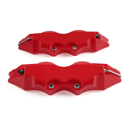 Set of 2 3D Style Brake Caliper Covers for Universal Fit
