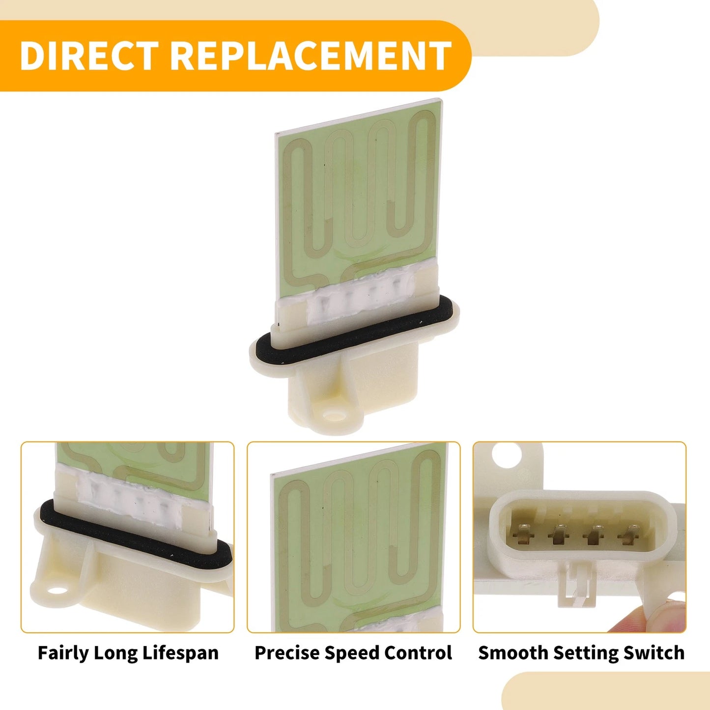 HVAC Blower Motor Resistor No. 52501844 for Chevrolet Express 2500 (2003–2023)
