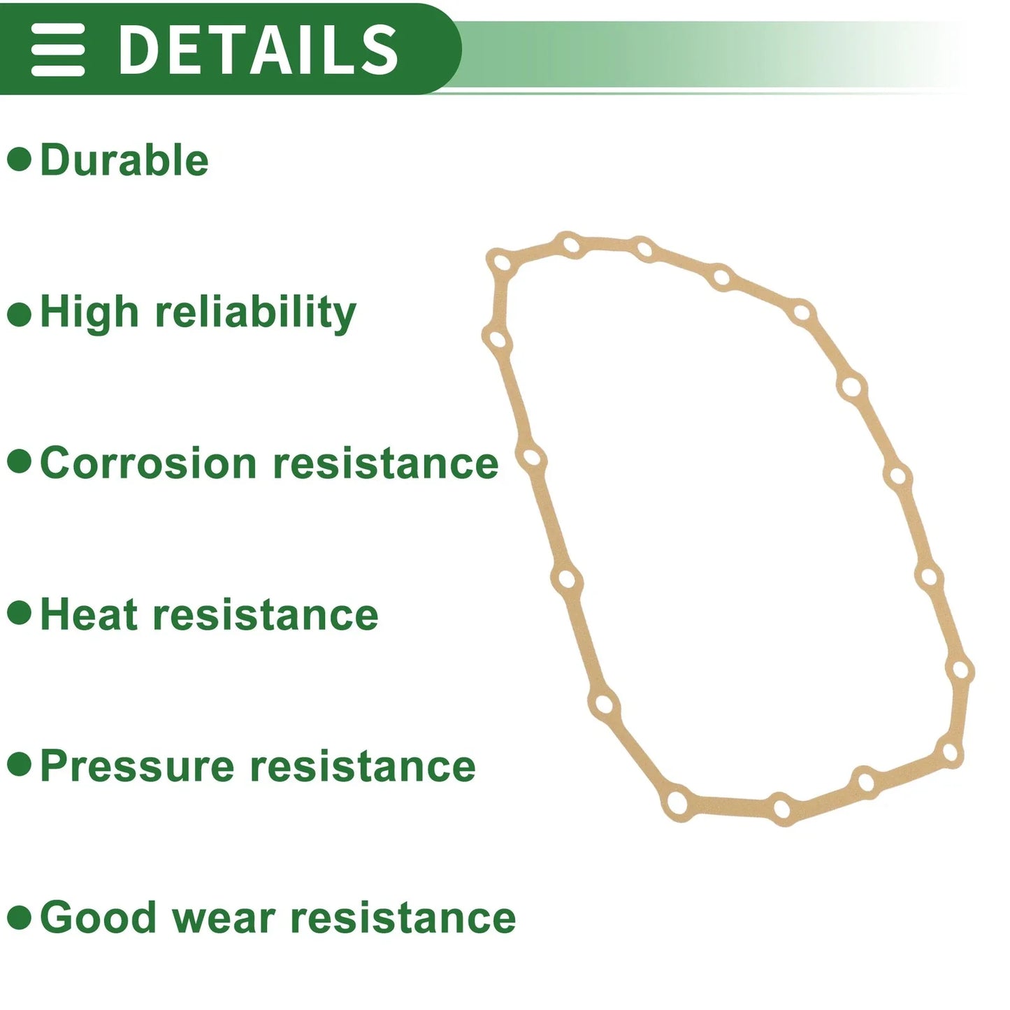 Car Oil Pan Gasket for Honda Civic, HR-V (2014-2025, 2016-2025)