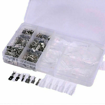 270pc Electrical Wire Crimp Connectors Male Female Spade Assortment