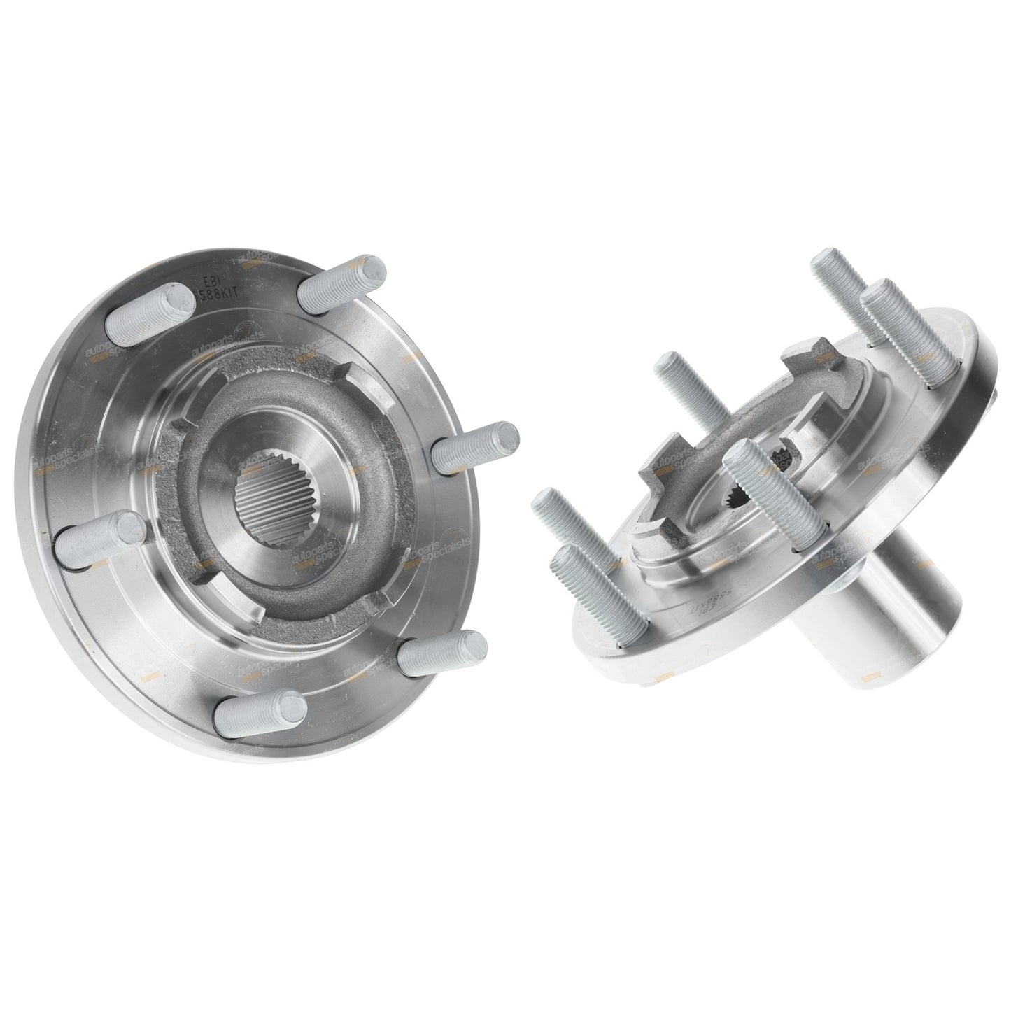 2X Front Wheel Bearing Hub Assemblies for Ford Ranger (2007–2011)