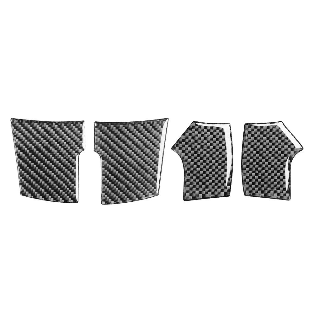 Carbon Fiber Steering Wheel Cover Trim for Ford F-150 (2004–2008)