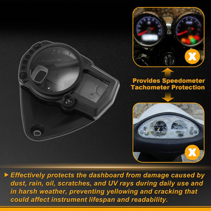 Speedometer Gauge Cover for Suzuki GSXR 1000 (2007–2008) Plastic