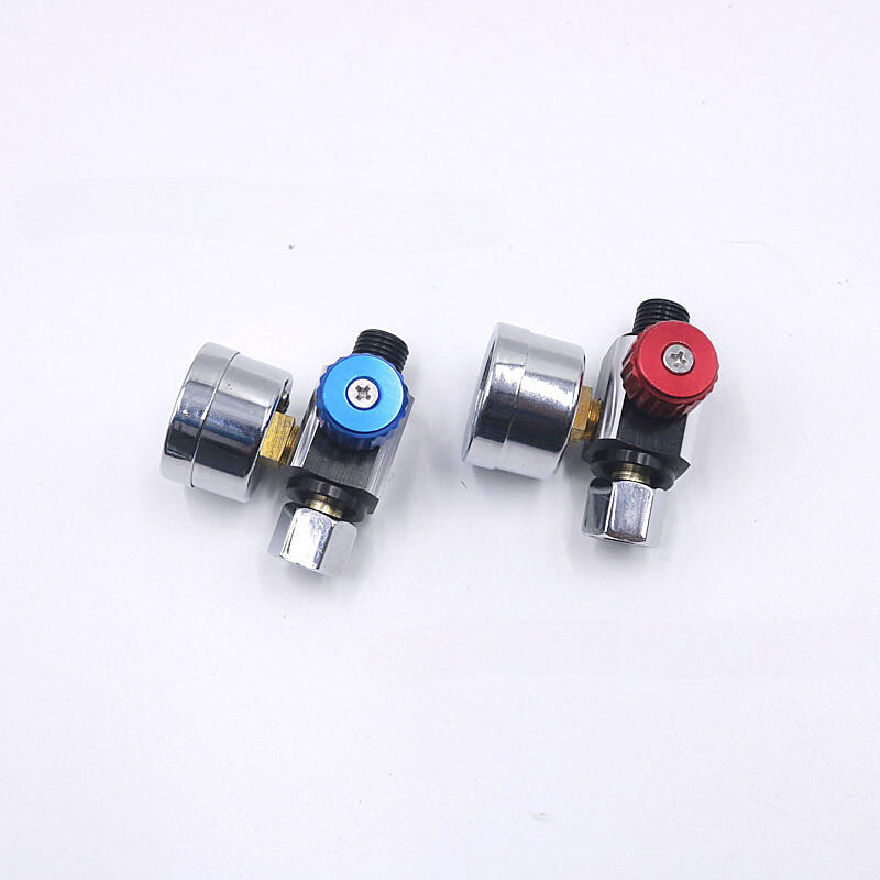 2 Pack Air Pressure Regulator Gauge for Universal Spray Guns