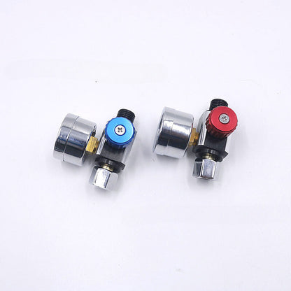 2 Pack Air Pressure Regulator Gauge for Universal Spray Guns