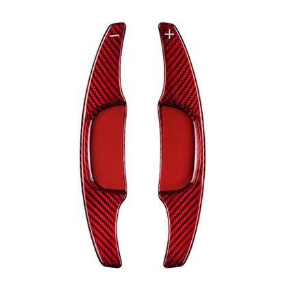 Black Carbon Fiber Steering Wheel Shifter Paddle for Mazda 3 (2020–2021)