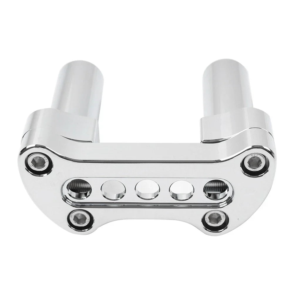 4" Handlebar Riser 1" Top Clamp for Harley Road Glide Softail