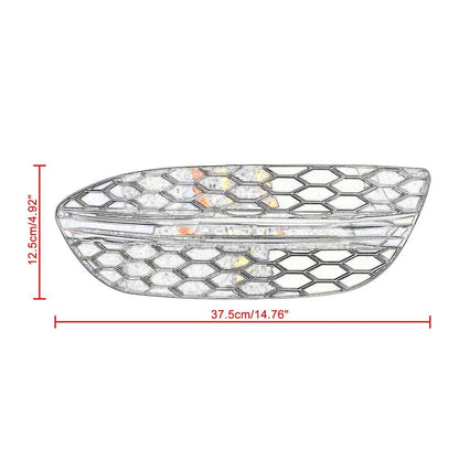 2X Front Fog Light Air Vent Grille Cover for Mercedes-Benz C300 (2015–2018)