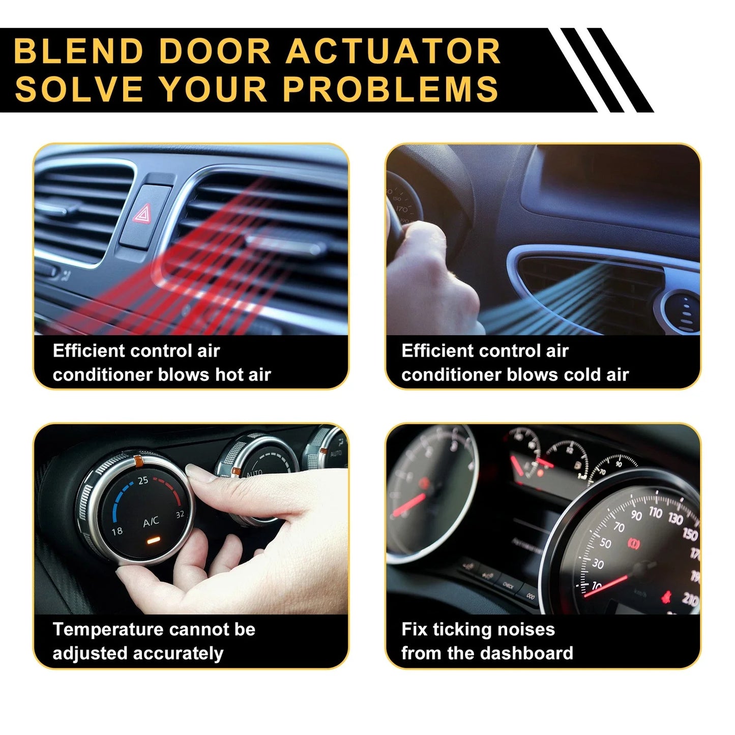 Heater Blend Door Actuator for Buick LaCrosse (2005-2009)