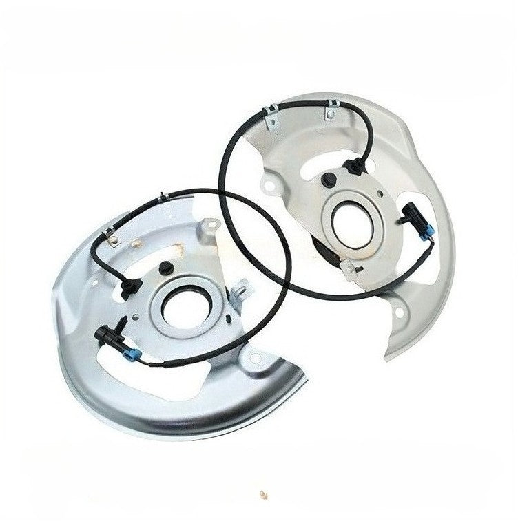 Front Wheel ABS Sensor Pair with Harness & Dust Shield for Chevrolet GMC