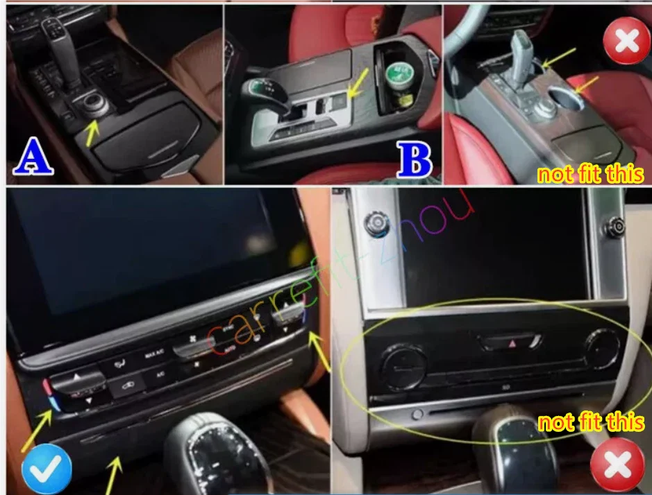 21Pcs ABS Carbon Fiber Decor Trim Cover for Maserati Quattroporte (2014–2021)