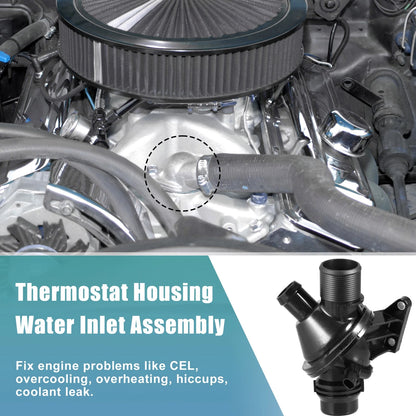 Engine Coolant Thermostat Housing Assembly for BMW 320i (2013–2015) 11537633476