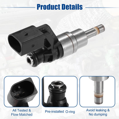 Fuel Injector Nozzle 03C906036A for Audi A3 Hatchback 1.6 FSI (2003–2007)