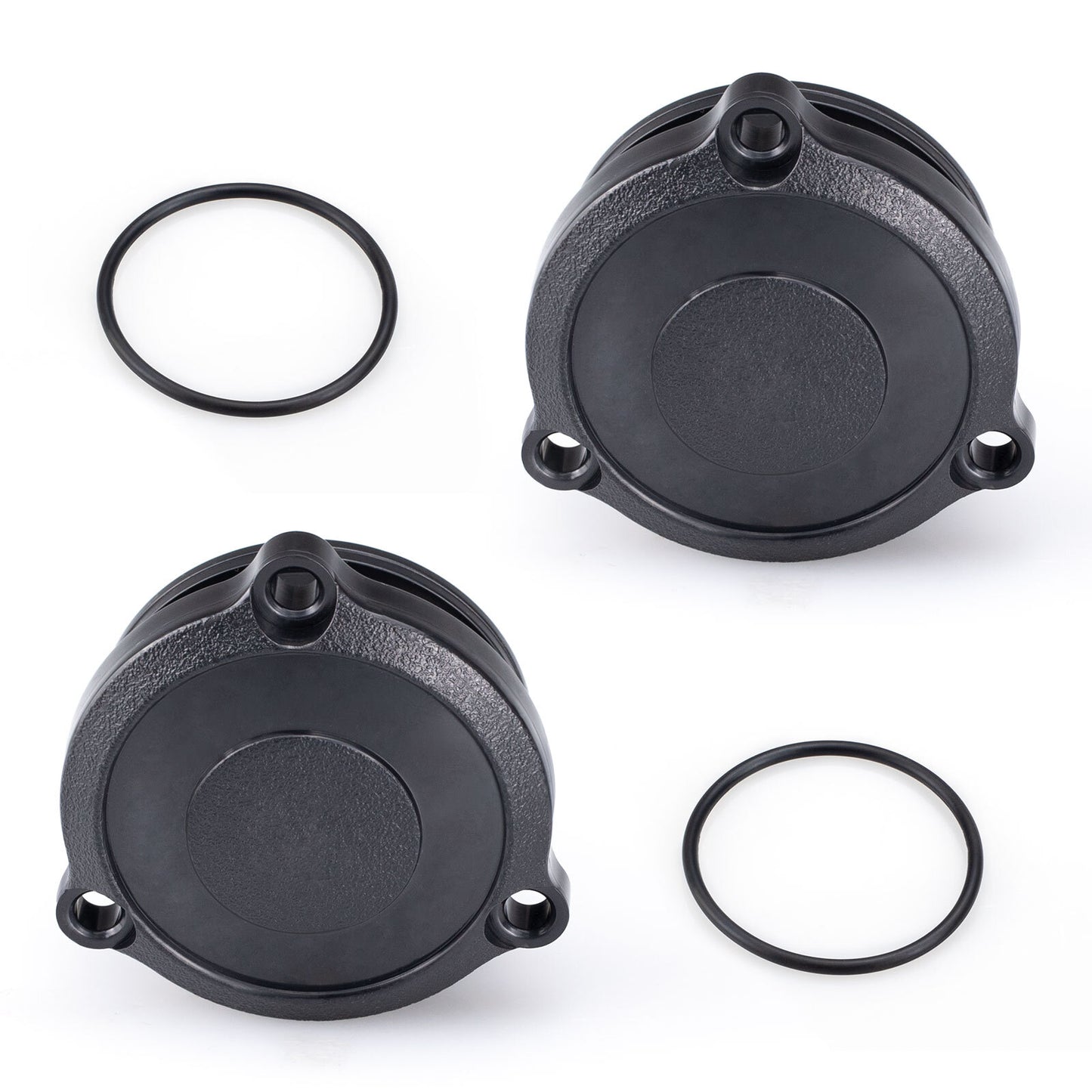 2 Front Wheel Hubcaps for Polaris Xplorer Big Boss Xpedition (1996–2004)