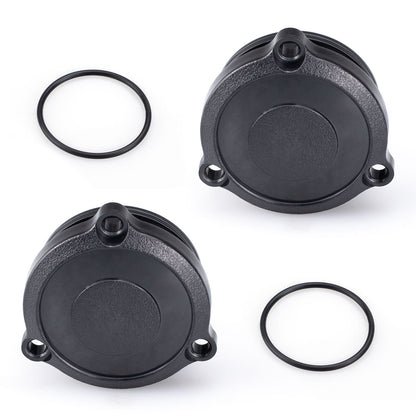 2 Front Wheel Hubcaps for Polaris Xplorer Big Boss Xpedition (1996–2004)