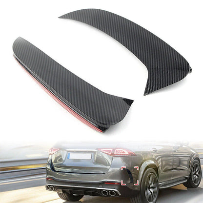 Rear Bumper Splitter Spoiler Canard Air Vent for Benz GLE W167 (2020-2023)